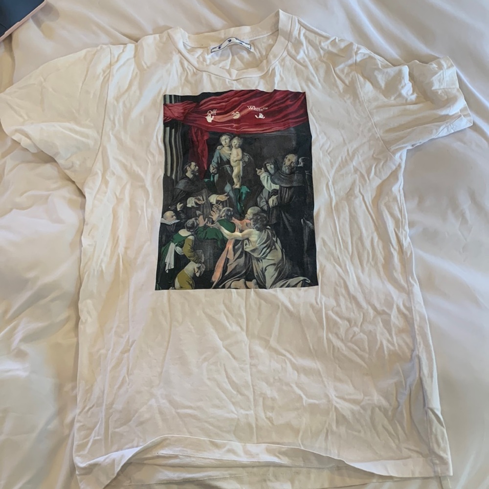Off white male large shirt